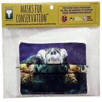 Umjetnici divljih životinja Zabavljaju se omladinske maske za životinje, pranje, za višekratnu upotrebu