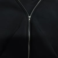 Zimski kardigan kaputi pada modna ženska jakna dolje podstavljena čvrsta jakna patentni patentni patentni