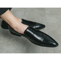 Muškarci Oxfords pokazivali su kožne cipele za cipele cipele s cipelama Muški natikači rade službeni