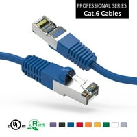 5ft mačja zaštićena Ethernet mrežom podignuta kabela plava, pakovanje