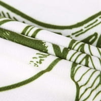 Dobre vibracije citat s tropskim listovima jastučnice za jastučnicu