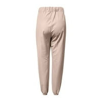 Hlače hlače za pantalone Hlače Ljeto Dugo crtanje sa džepovima Hlače Kombinezone za žene Ležerne prilike,