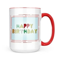 Neonblond Happy Birthday Gummy Candy šalica za ljubitelje čaja za kavu