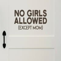 Nijedna devojčica nije dozvoljena osim mame podebljane