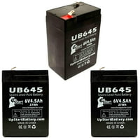 - Kompatibilni strujni baterija - Zamjena UB univerzalna zapečaćena olovna kiselina - uključuje f do F terminalne adaptere