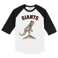 Dojenčad sitni otvor bijela crna San Francisco Giants TT re raglan majica rukava