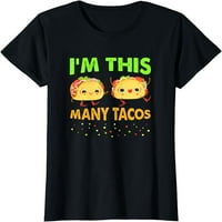 Mnogo je tacos drugi rođendan TwoSday Cinco de Mayo majica