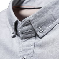 iopqo muns majica muška pamučna majica casual moda Solid Boja kratkih rukava majicaPolo košulje za muškarce