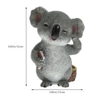 Kreativna držač olovke Koala Decor Inseler u obliku prirodnog uzoraka Olovka