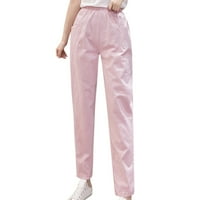 Eashery Capri pantalone za žene Dressy Podesivi saloni Core Knit hlače ženske duge