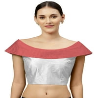 Eloria ženski bluza za bluzu sa punilom gornje boje bez rukava: srebro i zlato