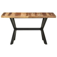 IRFORA trpezarijski stol 55.1 x27.6 x29.5 Čvrsto drvo sa medom
