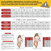 Mariae Fajas Colombianas Reductoras PostPartum Shaper za mršavljenje za žene Mocha XL