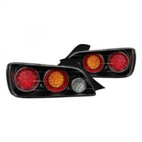 Amber LED zadnja svjetla za 2000- Honda S2000, crna i crvena