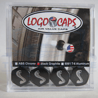 Ford Mustang Cobra Logo ABS Crna guma Stemska ventila Zvanični licencirani
