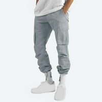 CLLIOS teretni hlače za muškarce plus veličine Multi džepovi hlače na otvorenom vojne hlače prozračne