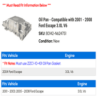 PAN ulja - kompatibilna sa - Ford Escape 3.0L V 2007