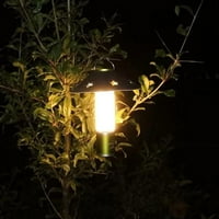 Vanjski kamp LED svjetiljka, šuplji kožni ukrasni poklopac svjetiljke, kampiranje reflektora za zaštitu