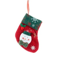 Božićne modne poklon torbe pokloni stablo čarape ukras Božićni materijal Odmorsko uređenje i visi