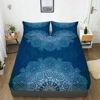 Histendirajte kućnu posteljinu luksuzni boemia stil tiskani stabljika sa jastukom, punom