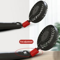 Prijenosni ventilator za vrat USB vrat HAND ventilator Besplatno Personal Mini ventilator Odvojivi hlađenje