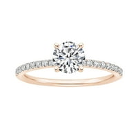 Jiyugala prstenovi za žene Rhinestone vjenčani nakit zvona veličine 5- legura poklon prst