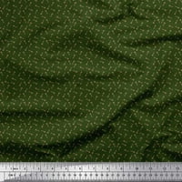 Soimoi pamučna pamučna tkanina tipka za pljesak dekornog tkanina od tiskanog dvorišta široko