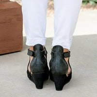 Sandale Ženska modna platforma Ležerne prilike Modne rimske čvrste cipele Klinovi Sandale Sandale Ženske cipele Sandale