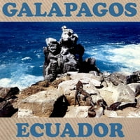 Cafepress - Galapagos Ekvador Cap - tiskani podesivi bejzbol šešir