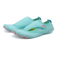 Colisha Womens Muške vodene cipele Fitness Workout Aqua čarape Mesh Beach cipela vježbanje lagano bosonogi brzo suho svijetlo plavo 5,5