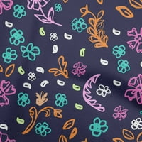 Onuone pamuk poplin ružičasta tkanina cvjeta DIY odjeća za preciziranje tkanine Tkanina od dvorišta
