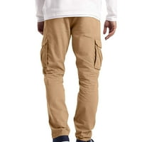 Teretne hlače za muškarce Duksevi za muškarce Muški sport Muška odjeća Dvostruki nabrajni dizajn Multi
