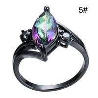 Frehsky prstenovi cirkon retro šareni nakit prsten gema vječni angažman vjenčani prsten