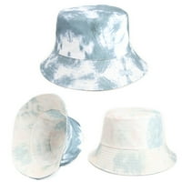 ZTTD kašika Pakirana plaža Muška bočna šešira Ljetna dvostruka kravata Dye Hat Sunce oprane žene bejzbol kape a