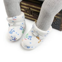 Unise novorođene bebe pamučne čizme Neklizajući potplat za dječake dječaka Djevojke Zimske cipele za