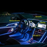 Lomubue Car Ambient Light Dekorativni ulov za ulov za ulov automobila LED ožičenje neonske svjetlosne