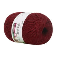 DIY Knitting Cashmere Line Ručno pletena u bebini vunenu šalnu liniju Fina vuna + u
