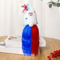 Wiueurtly Sym Ornament American Day Neovisnost Do Lutka Plišani lik Dan nezavisnosti Dekorativni ukrasi
