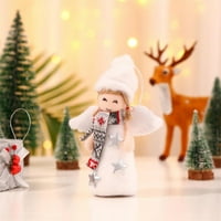Božićne dekor lutke Santa Claus Snjegović Reindeer Viseći ukrasi ukrasi dar, poklon, kućni ukrasi Božićne