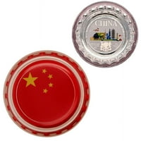 Čad gram svjetski znamenitosti - China Bolly CAP COOT srebrni novčić. U redu