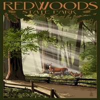 Državni park Redwoods, jeleni i fauni