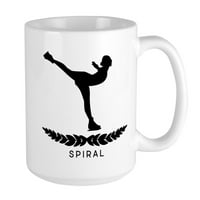 Cafepress - spirala - OZ keramička velika krigla