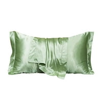 Koaiezne svilena jastučnica za kosu i kožu sa skrivenim patentnim patentnim patentnim patentnim patentnim jastukom sa granicom tkanine