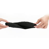 Wazshop muns sock cipela fitness čarape za plažu Bosonofoot Vodene cipele protiv klizanja pletene gornje stane ženske elastične prijenosne crne 8