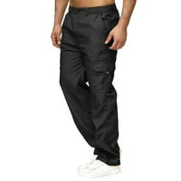 Petort Cargo Hlače za muškarce velike i visoke muške pamučne ležerne opremljene hlače Slim Style pantalone