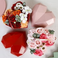 Prijenosni sapun cvijet Bo savršeni pokloni krem ​​u obliku srca-oblik ukrasni cvijet poklon bo za festival ružičastu kremu