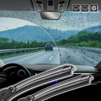 24 & 20 brisači vetrobranskog stakla Fit za Buick Regal Sportback & Premium hibridna zamjena za brisač prednjeg prozora automobila