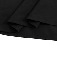 Hirigin ženske pamučne posteljine nalaze se velike suknje dugih suknji juniors Solid Boja elastična struka maxi suknja casual svakodnevno trošenje
