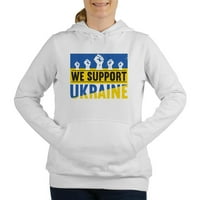 Cafepress - podržavamo Ukrajinu Duksericu - Ženska dukserica sa kapuljačom