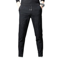 Symoidne muške traperice- Ležerne prilike za elastičnost Therture Jeans džepna radna odjeća casual hlače
